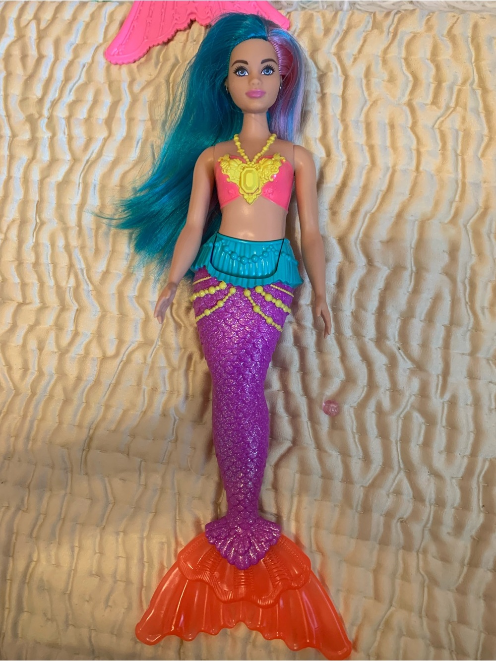 Barbie Mermaid Dolls Trio - Pink, Purple, Teal - Picture 3 of 4